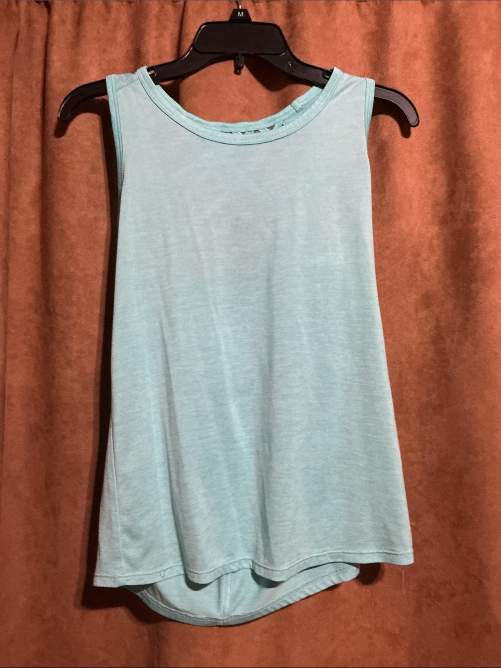 Light Aqua Sleeveless Tank Top
